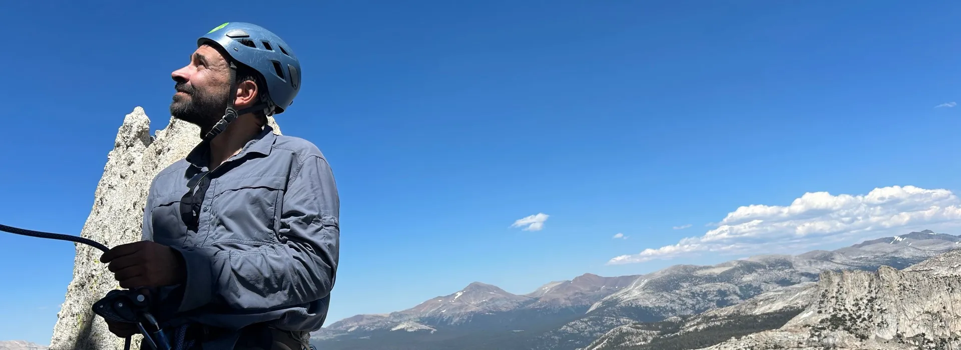 Rock climbing in the desert Southwest